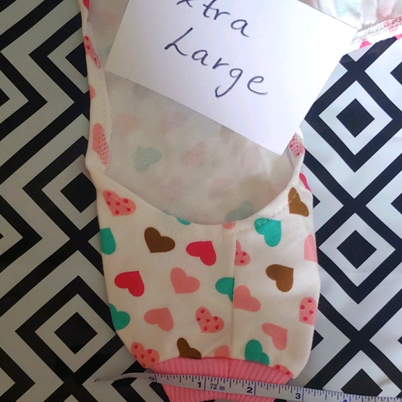 Hearts Pet Pajama for Dogs - Picture 15 of 16